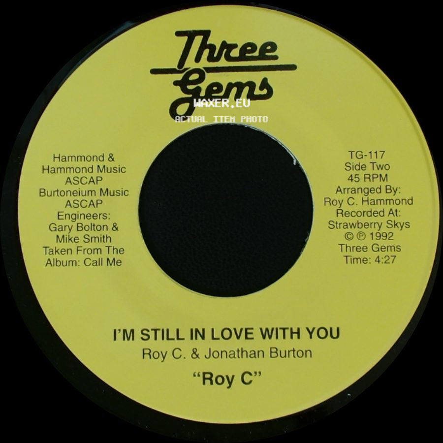 Eddie Floyd & Stephen Cropper / Roy C - Roy C / I'm Still In Love With You side B