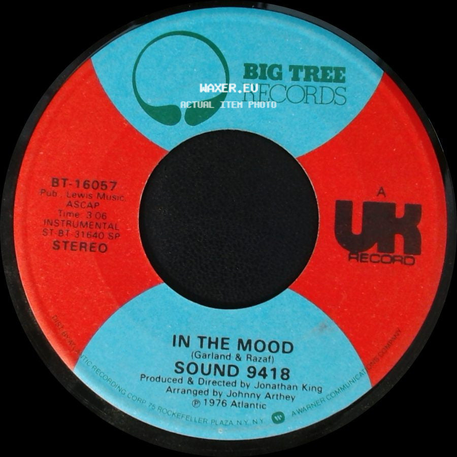 Sound 9418 - In The Mood / Jimmy's Theme side A