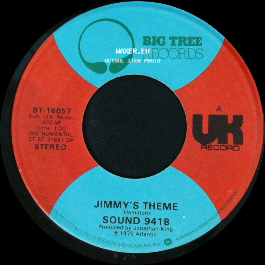 Sound 9418 - In The Mood / Jimmy's Theme side B