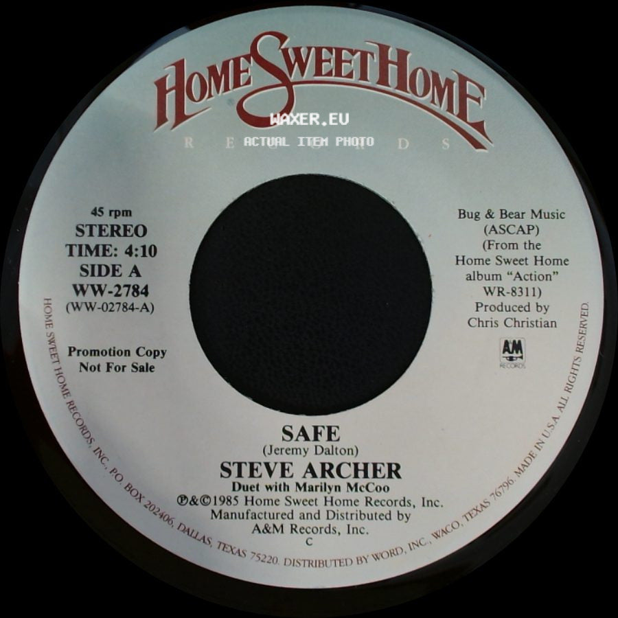 Steve Archer - Safe / Safe side A