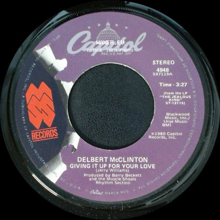 Delbert Mcclinton - Giving It Up For Your Love / My Sweet Baby side A