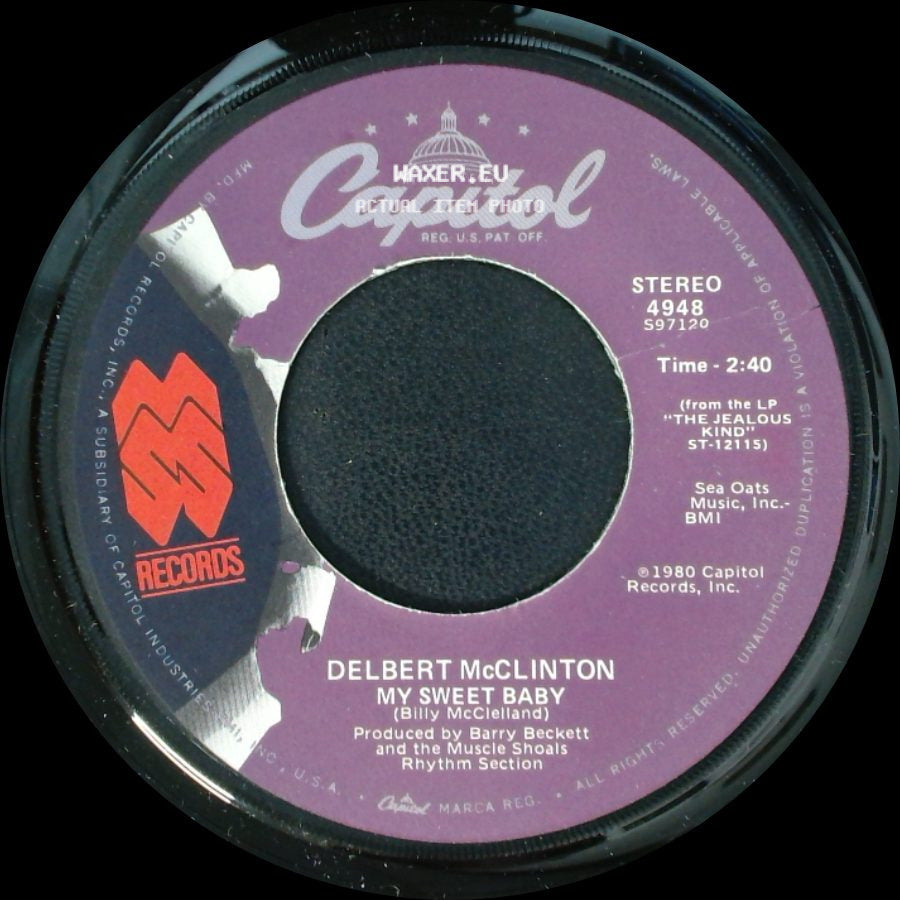 Delbert Mcclinton - Giving It Up For Your Love / My Sweet Baby side B