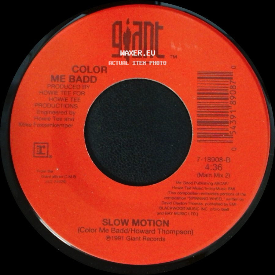 Color Me Badd - Slow Motion / Slow Motion side A
