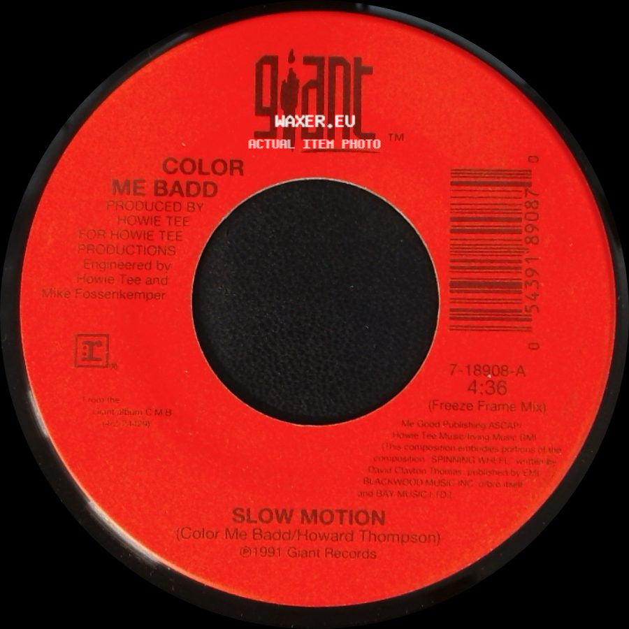 Color Me Badd - Slow Motion / Slow Motion side B