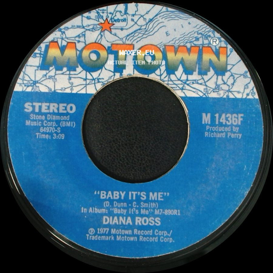 Diana Ross - Your Love Is So Good For Me / Baby It's Me side B