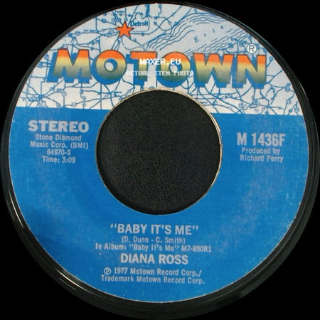 Diana Ross - Your Love Is So Good For Me / Baby It's Me side B