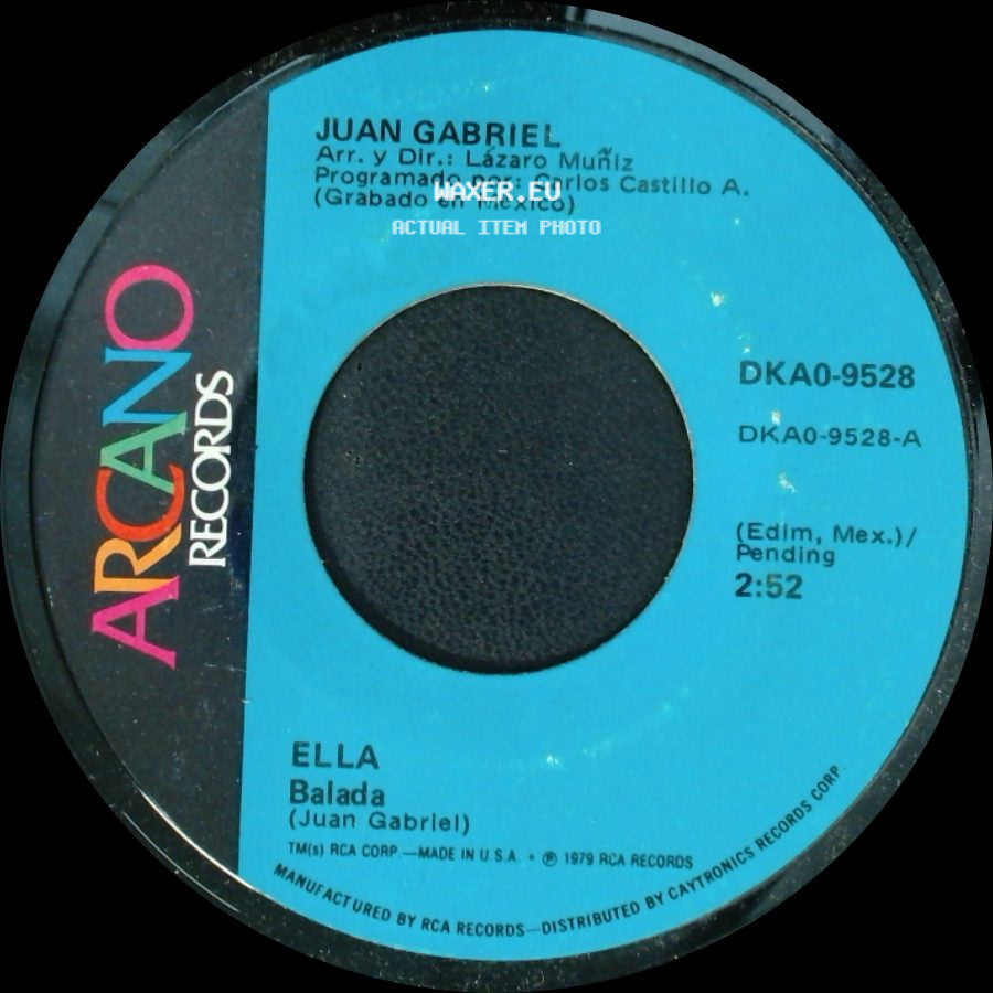 Juan Gabriel - Ella / Que Se Parezca A Ti side A