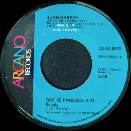 Juan Gabriel - Ella / Que Se Parezca A Ti side B