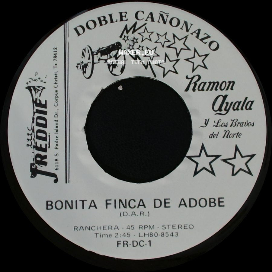 Ramon Ayala Y Los Bravos Del Norte - El Federal De Caminos / Bonita Finca De Adobe side B