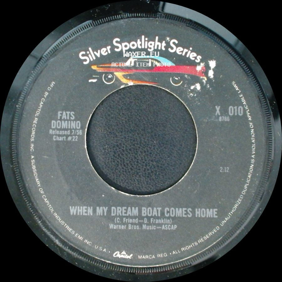Fats Domino - When My Dream Boat Comes Home / My Girl Josephine side A