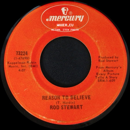 Rod Stewart - Maggie May / Reason To Believe side B