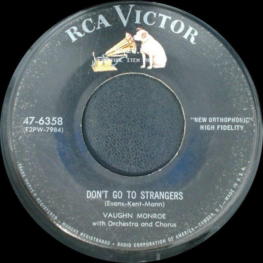 Vaughn Monroe - Steel Guitar / Don't Go To Strangers side B