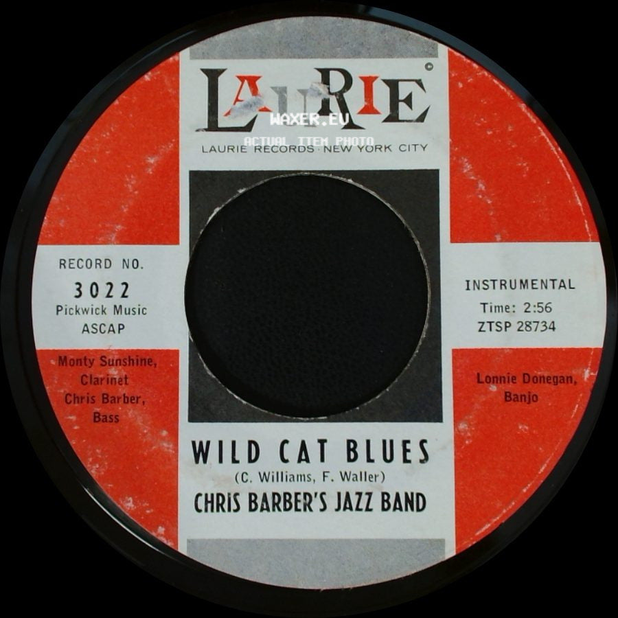Chris Barber's Jazz Band - Petite Fleur / Wild Cat Blues side B