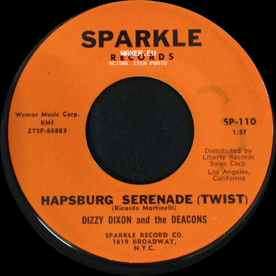 Dizzy Dixon And The Deacons - Hapsburg Serenade (Twist) / Tia Maria side A