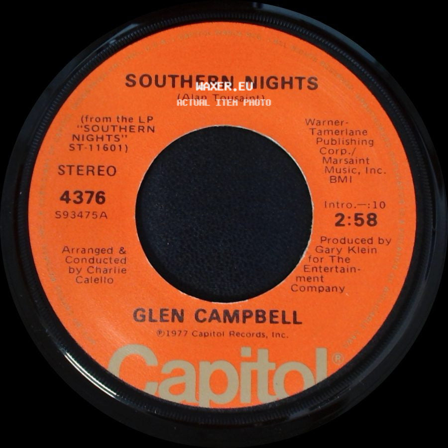 Glen Campbell - Southern Nights / William Tell Overture side A