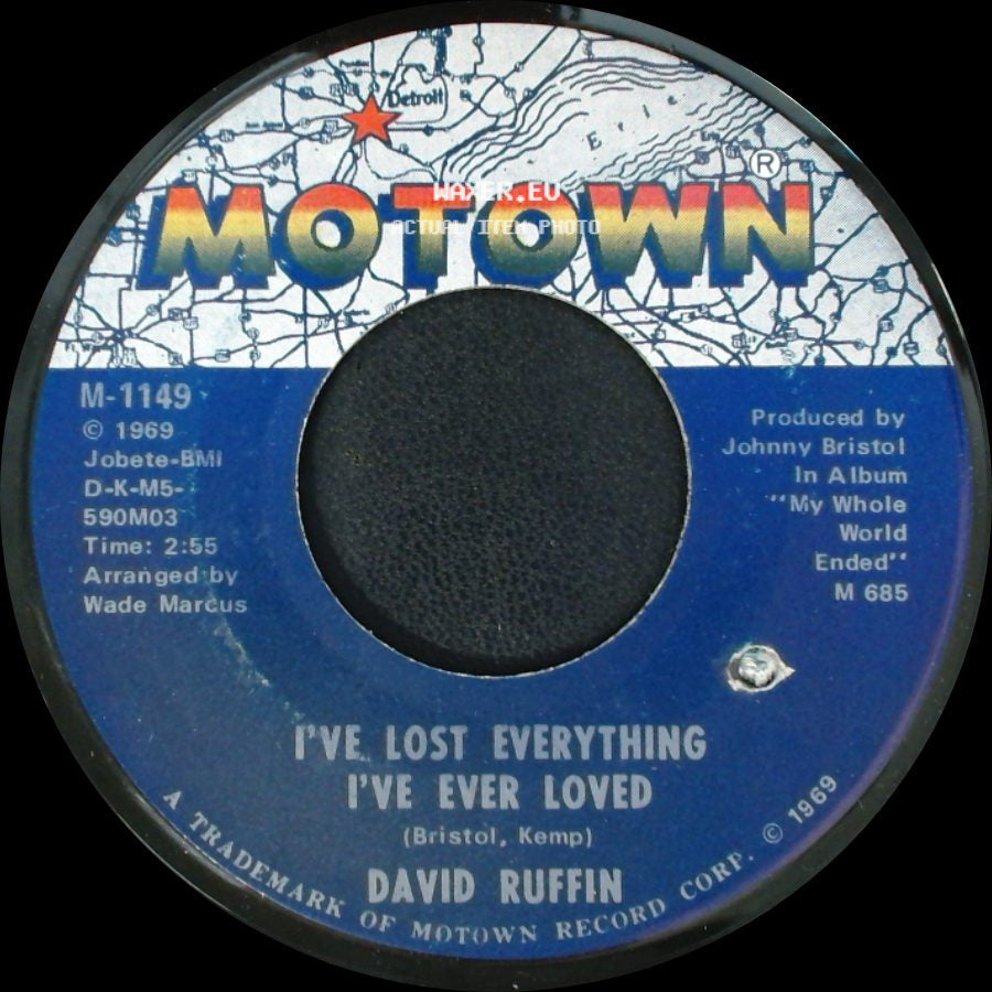 David Ruffin - We'll Have A Good Thing Going On / I've Lost Everything I've Ever Loved side B
