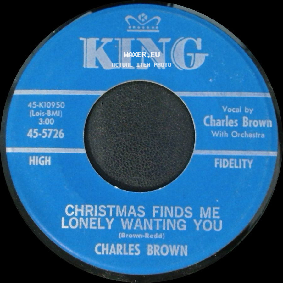 Charles Brown - Christmas Finds Me Lonely Wanting You / It's Christmas Time side A