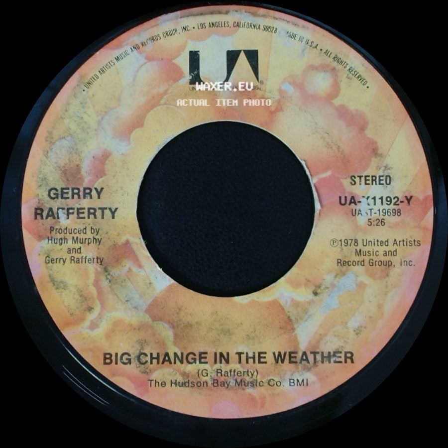 Gerry Rafferty - Baker Street / Big Change In The Weather side B