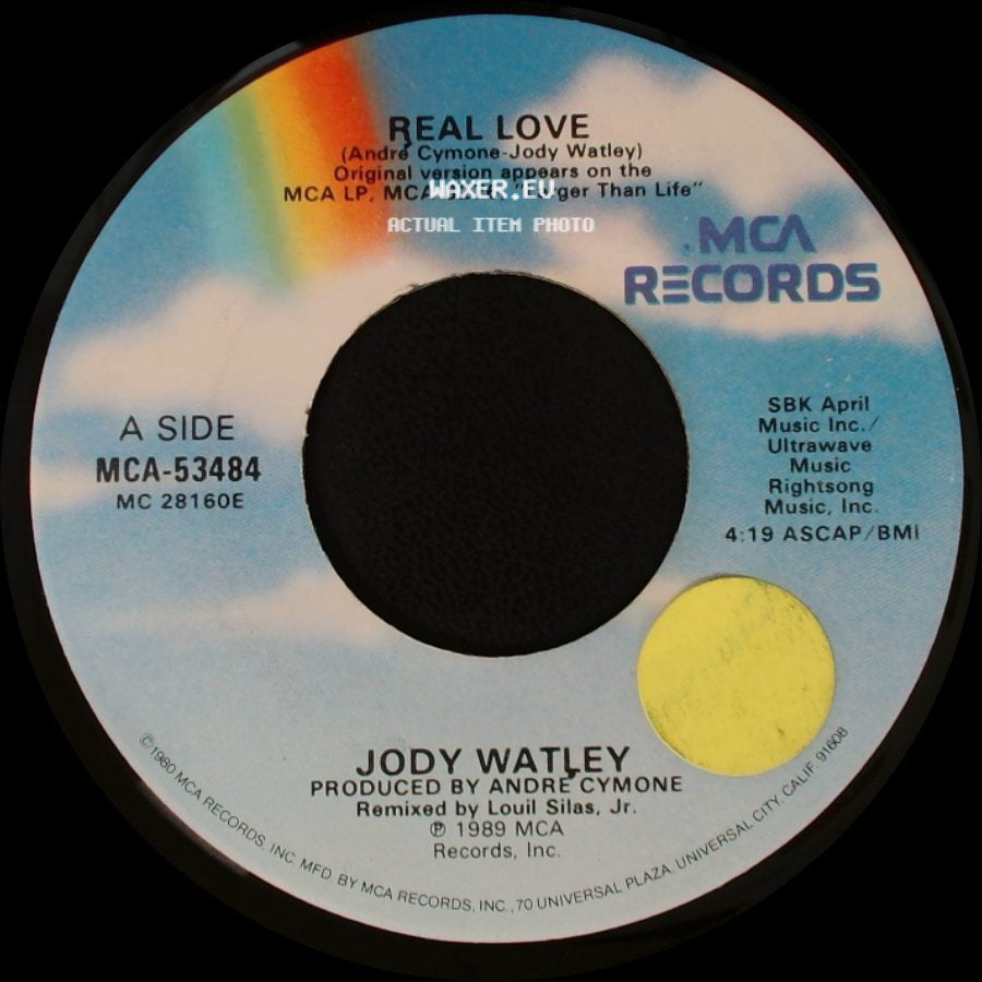 Jody Watley - Real Love / Real Love (Instrumental) side A