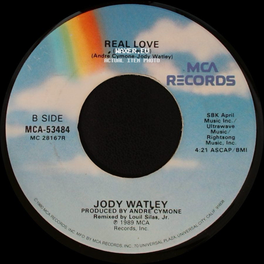 Jody Watley - Real Love / Real Love (Instrumental) side B