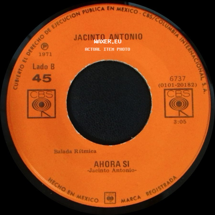 Jacinto Antonio - Encuentro / Ahora Si side B