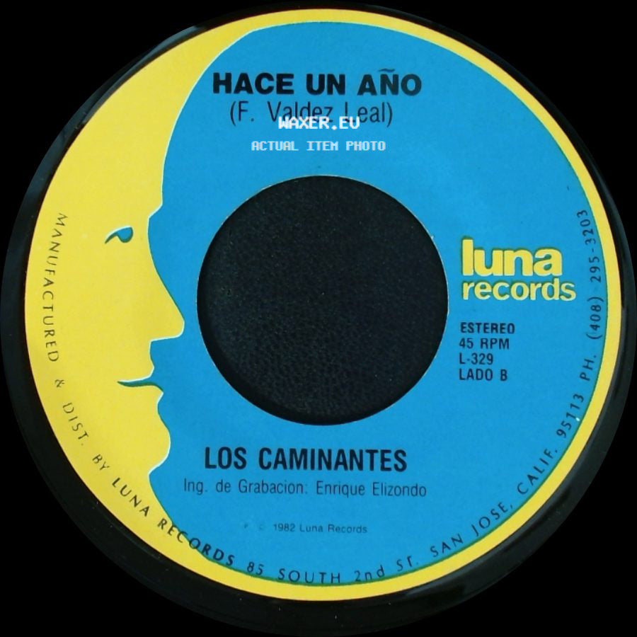 Los Caminantes - Supe Perder / Hace Un Año side B