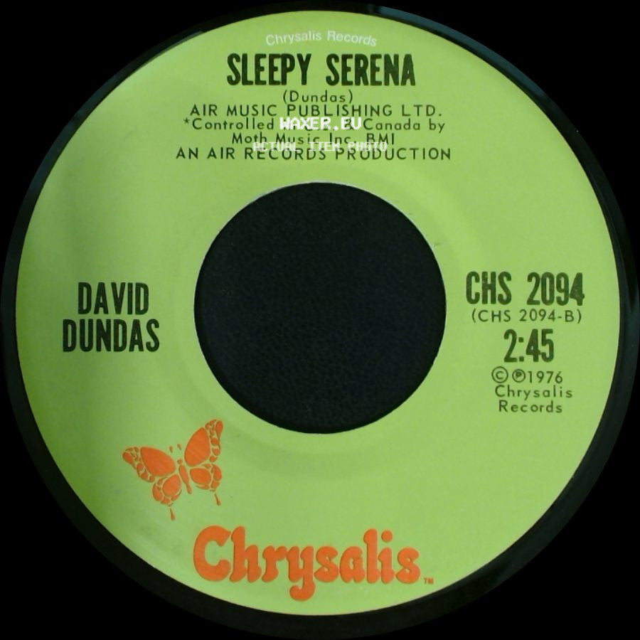 David Dundas - Sleepy Serena / Jeans On side A