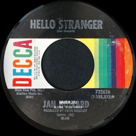 Jan Howard - Hello Stranger / Rock Me Back To Little Rock side A