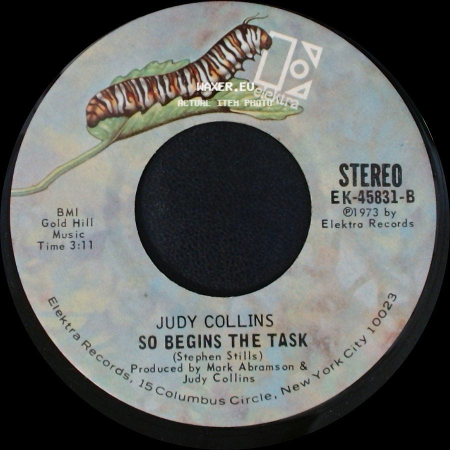 Judy Collins - Cook With Honey / So Begins The Task side B