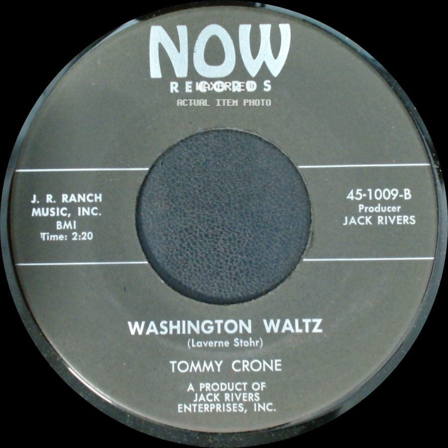 Tommy Crone - Alaska / Washington Waltz side B