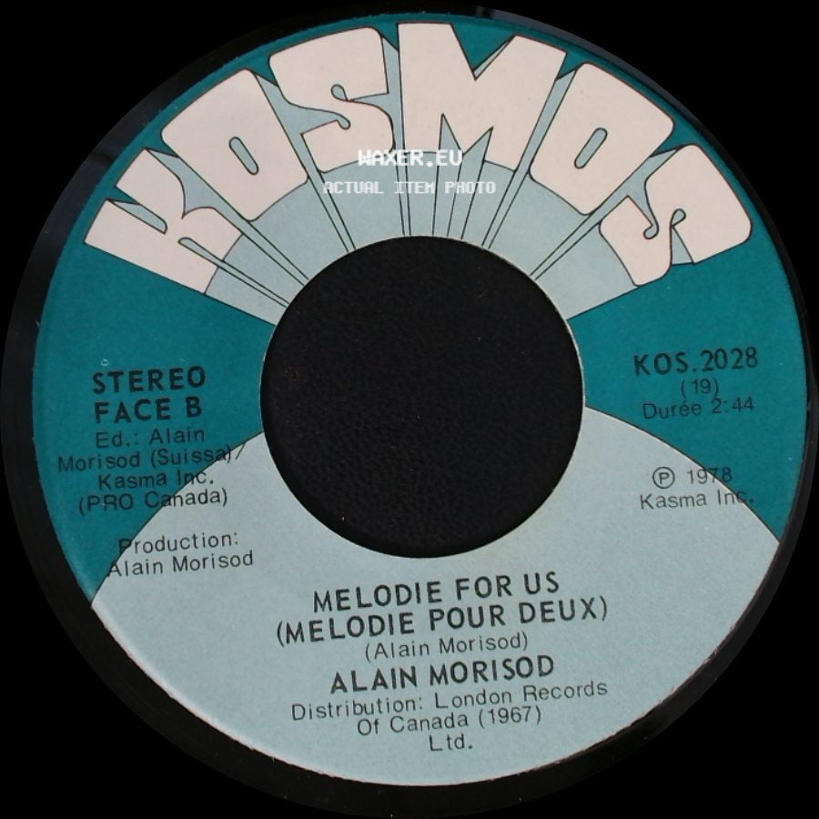 Sweet People / Alain Morisod - Lake Como (Le Lac De Come) / Melodie For Us (Melodie Pour Deux) side B