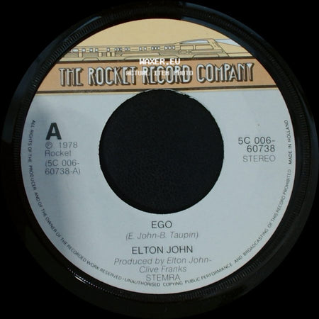 Elton John - Flinstone Boy / Ego side B