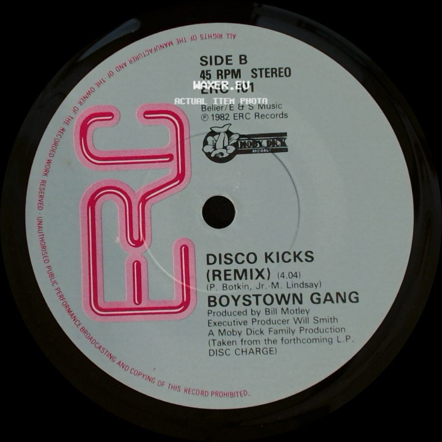 Boystown Gang - Can't Take My Eyes Off You / Disco Kicks (Remix) side B
