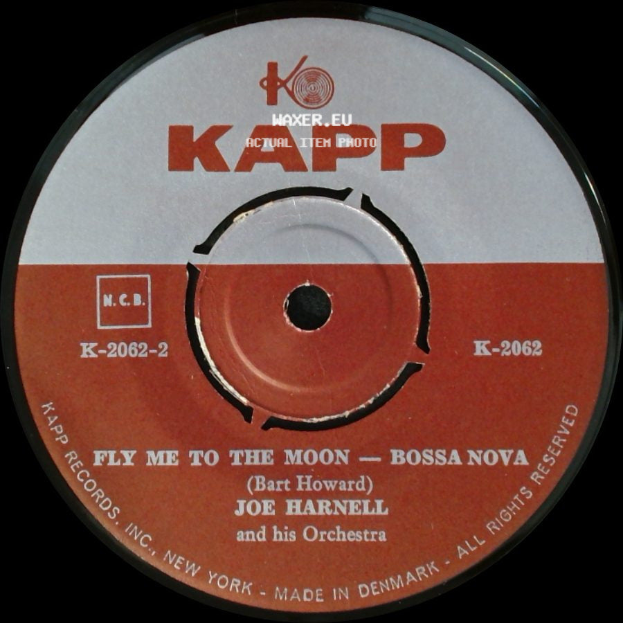 Joe Harnell And His Orchestra - Fly Me To The Moon - Bossa Nova / Harlem Nocturne side A