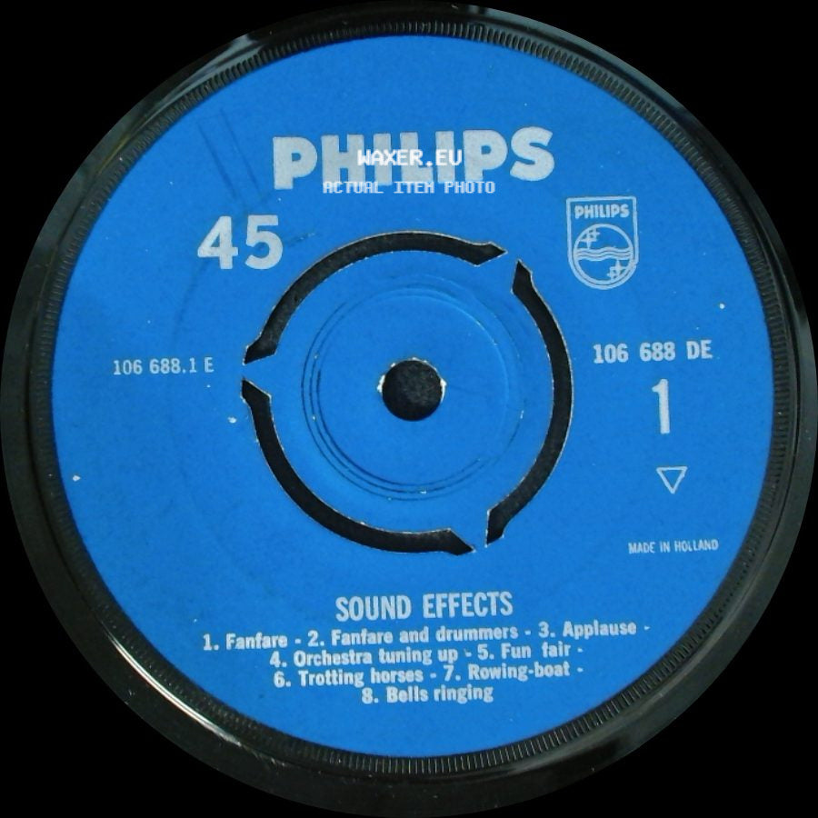 Unknown Artist - Sound Effects / Sound Effects side A