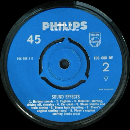 Unknown Artist - Sound Effects / Sound Effects side B