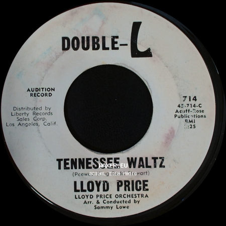 Lloyd Price - Pistol Packin' Mama / Tennessee Waltz side B