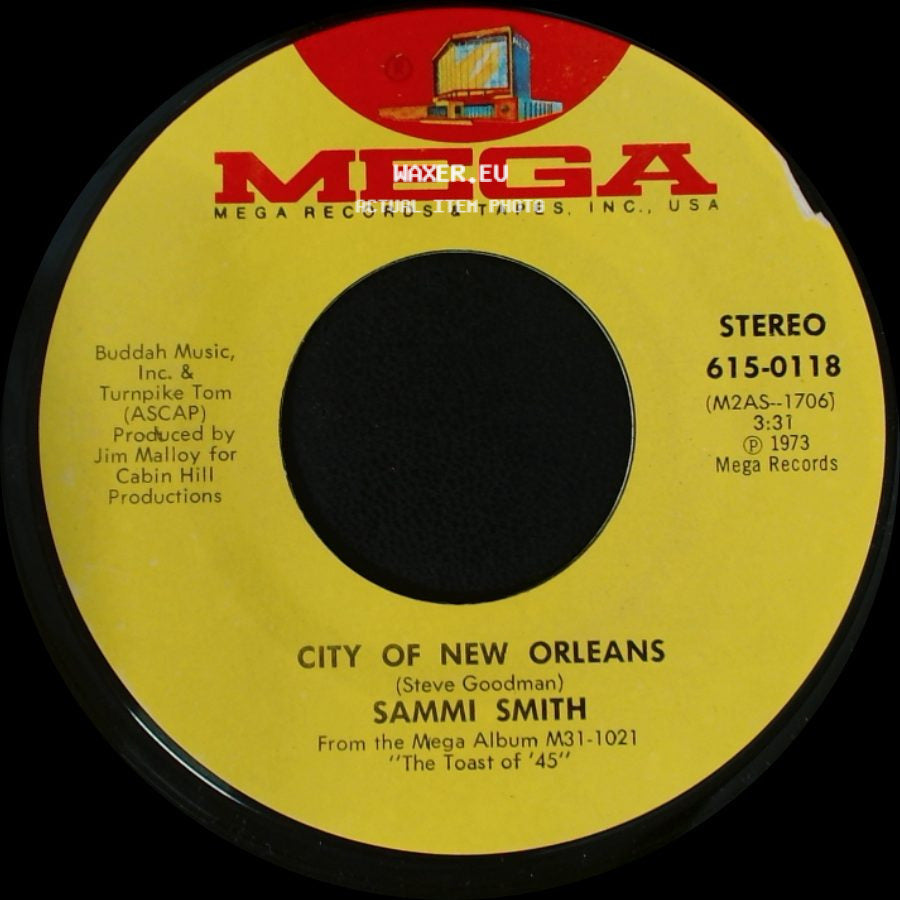 Sammi Smith - Don't Blow No Smoke On Me / City Of New Orleans side B