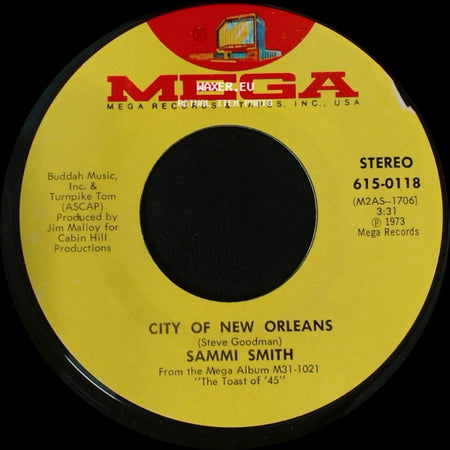 Sammi Smith - Don't Blow No Smoke On Me / City Of New Orleans side B