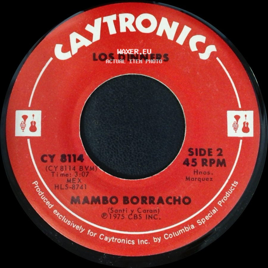 Los Dinners - Que Te Perdone El Cielo / Mambo Borracho side B