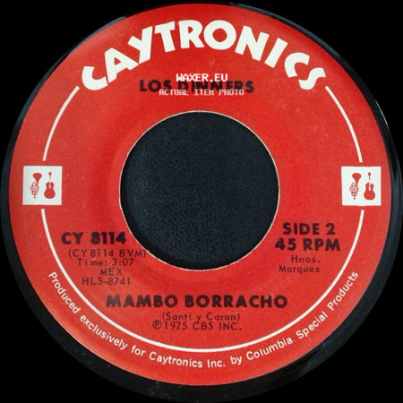 Los Dinners - Que Te Perdone El Cielo / Mambo Borracho side B