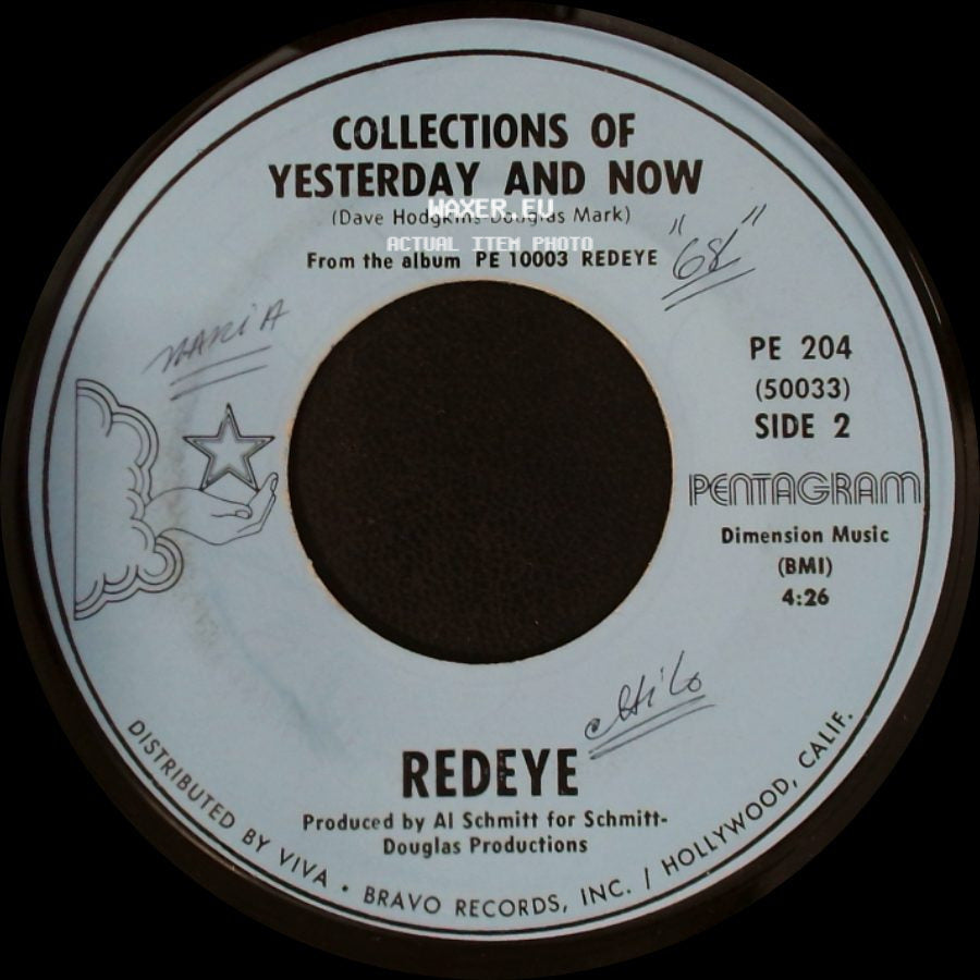 Redeye - Games / Collections Of Yesterday And Now side B