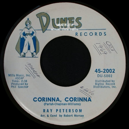 Ray Peterson - Corinna, Corinna / Be My Girl side A