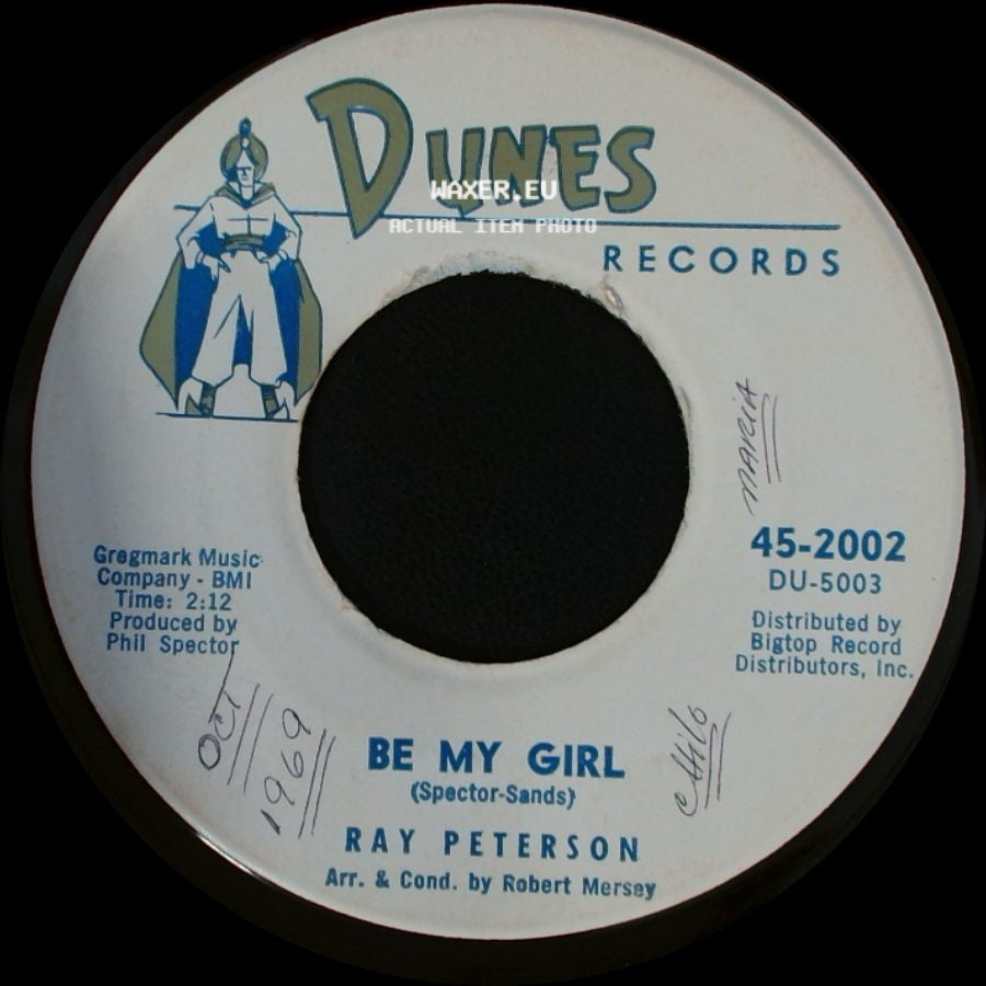 Ray Peterson - Corinna, Corinna / Be My Girl side B