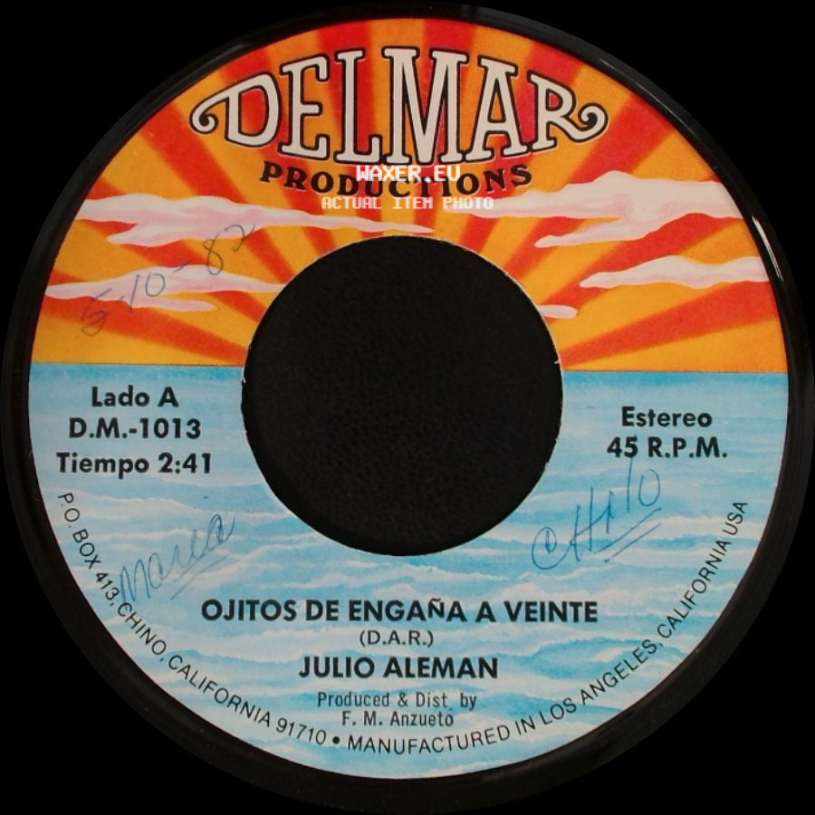 Julio Aleman - Ojitos De Enga A1a A Veinte / Buenas Noches Mi Amor side A