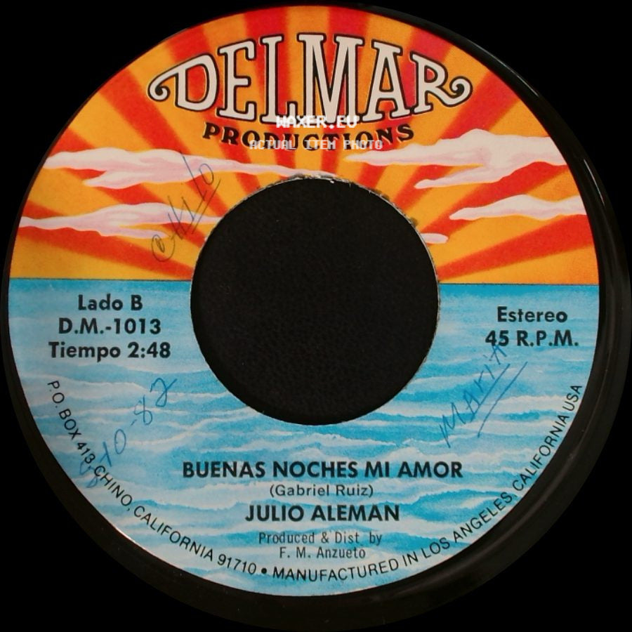 Julio Aleman - Ojitos De Enga A1a A Veinte / Buenas Noches Mi Amor side B