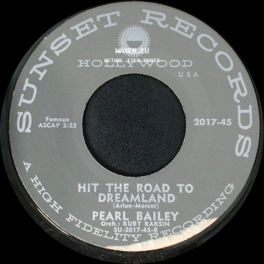 Pearl Bailey - Hit The Road To Dreamland / Solid Gold Cadillac side A