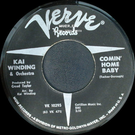 Kai Winding & Orchestra - More / Comin' Home Baby side B