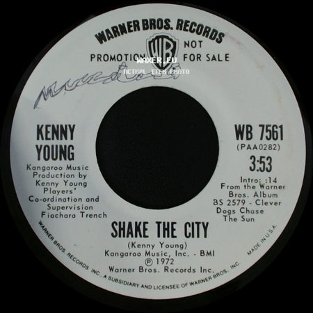 Kenny Young - Shake The City / Rosalis side A