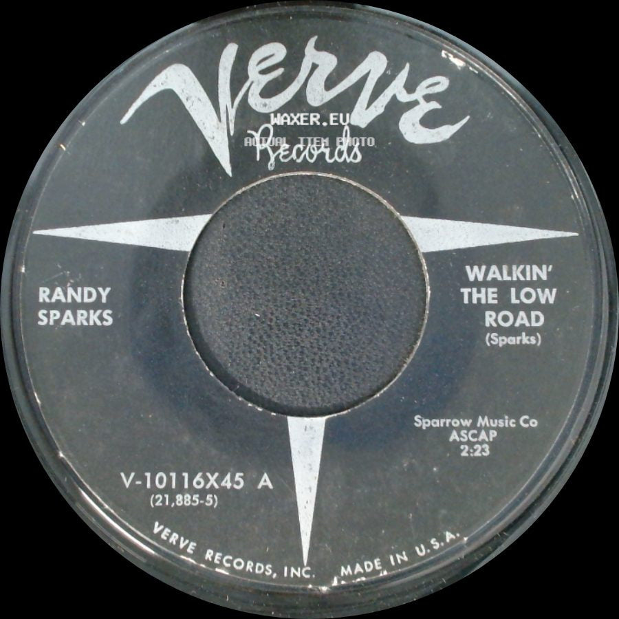 Randy Sparks - Walkin' The Low Road / Jamaica Fisherman side A